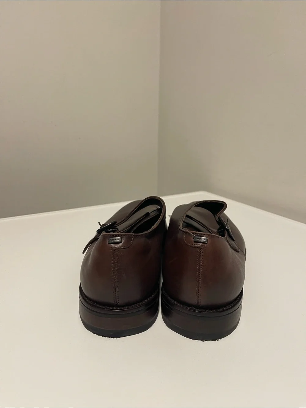 Kenneth Cole Men's Single Monk Strap Oxfords in Brown Size: 11 US